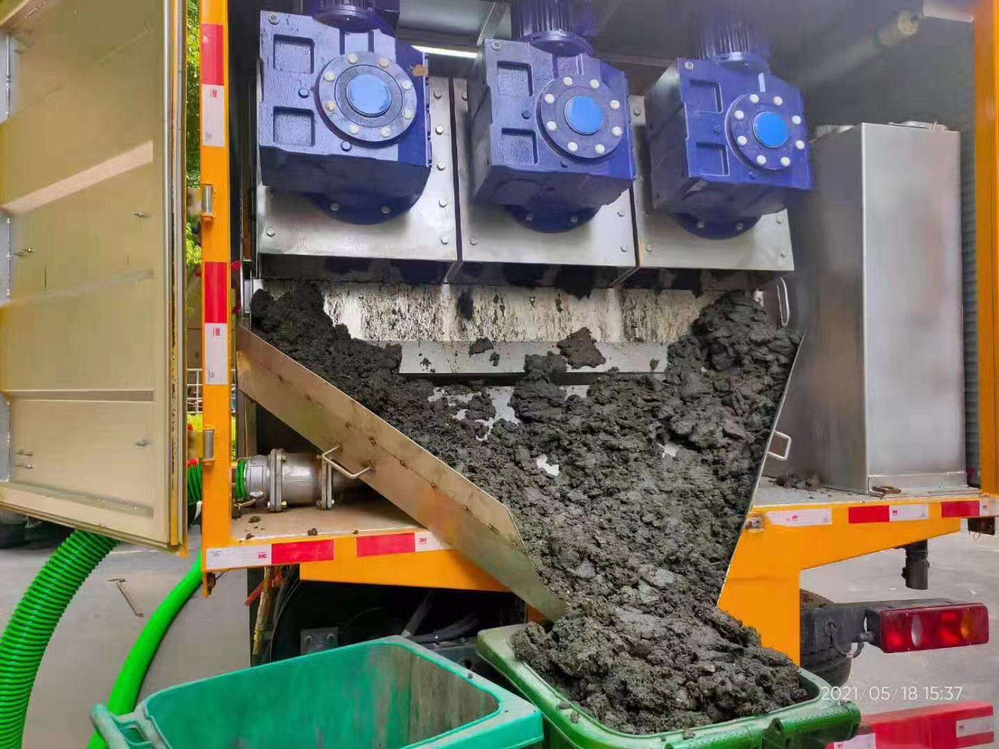 瑶海化粪池清掏城市维护站-泥浆净化干湿分离处理