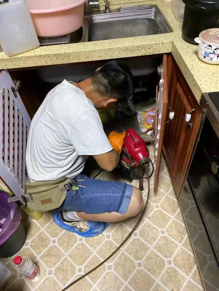 瑶海通下水道